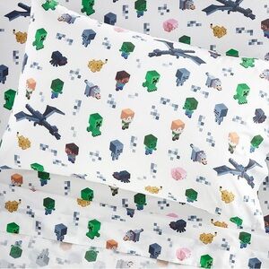 Pottery Barn Kids Minecraft Bedding Sheets